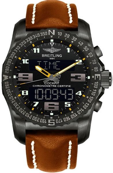 breitling cockpit b50 black titanium volcano black|VB5010A4/BD41/444X Breitling Cockpit B50 Men's .